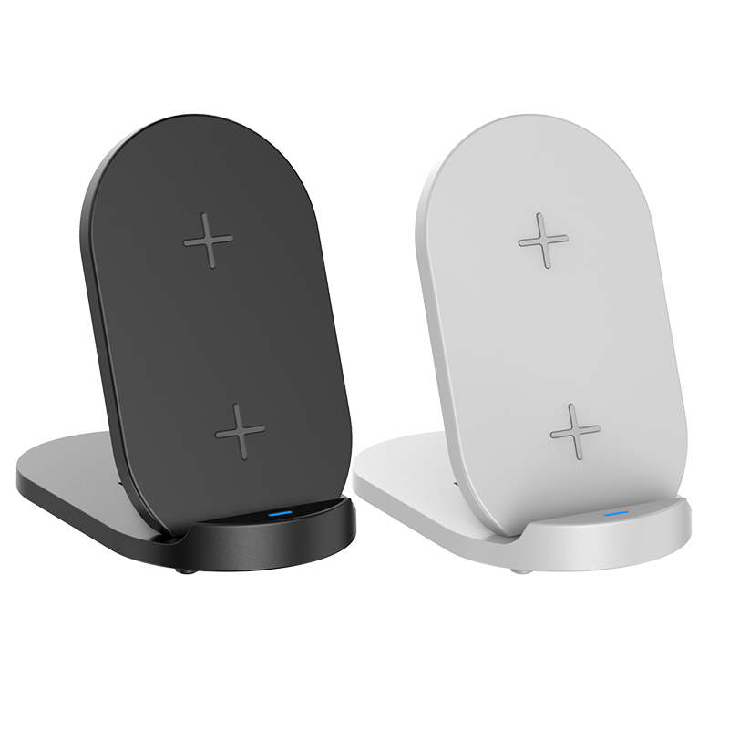 15W Dual Qi Wireless Charger Pad For Iphone Charger Fast Wireless Charging Pad Double Charger LM-25